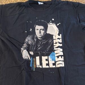 Lee DeWyze American Idols 2010 Tour Black Graphic T-Shirt